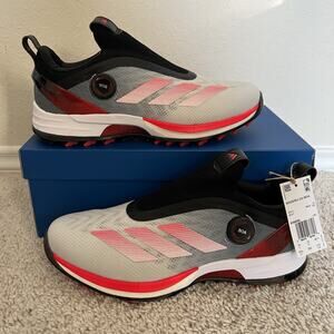 Adidas Adizero ZG BOA Golf Cloud White Lucid Red Cleats IH9896 Men Size 11.5 NWT